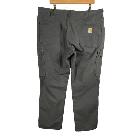 Carhartt SIZE 40x30 Rugged Flex Ripstop Fleece Lined Mens Work Pants Relaxed - Picture 1 of 10